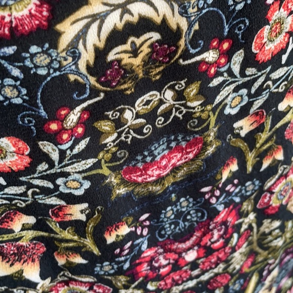 J. Jill long , long sleeve floral pattern sz L - Picture 3 of 4